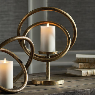 DA VINCI CANDLEHOLDER 15"
