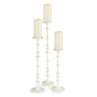 ABACUS CANDLE STANDS, SET OF 3