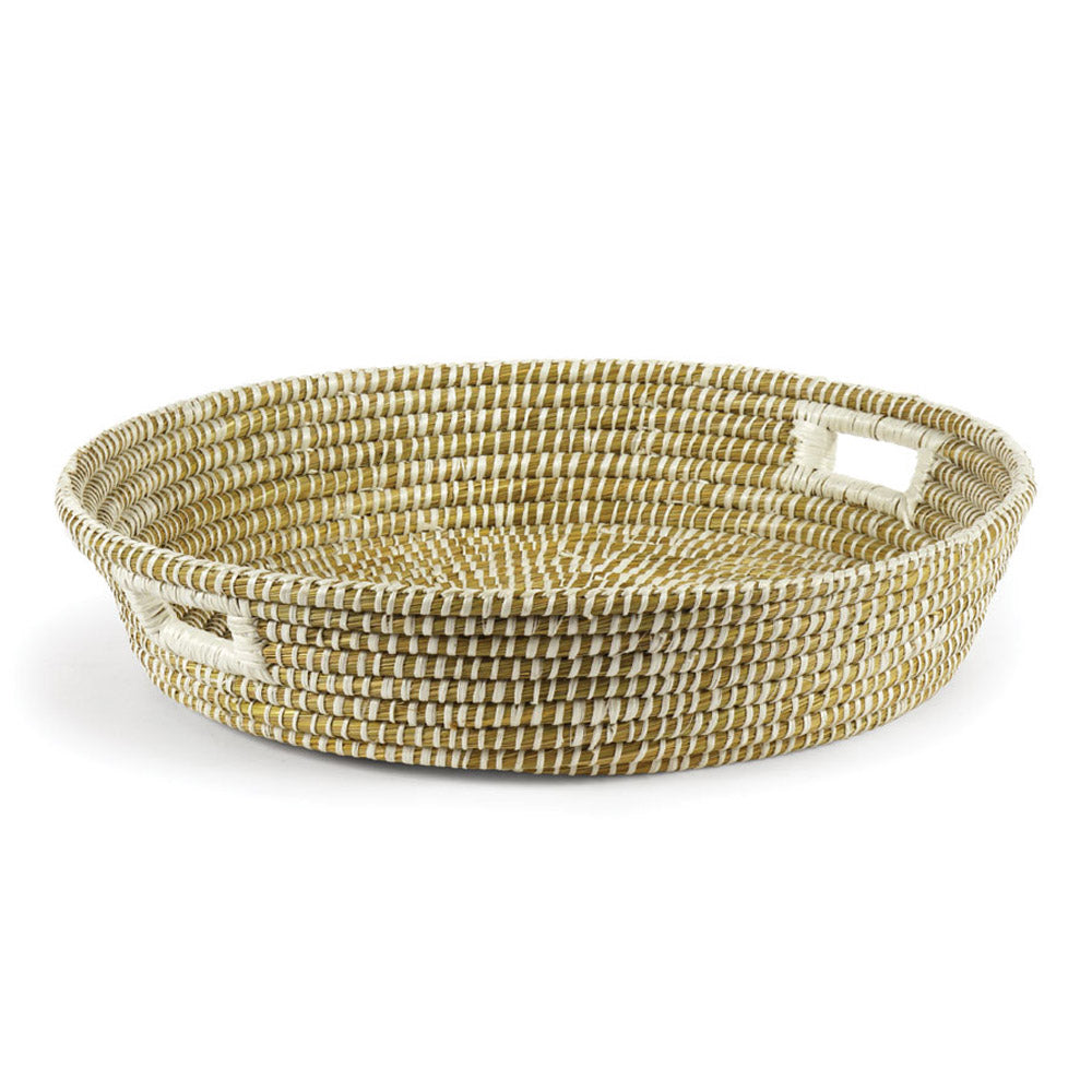 RIVERGRASS LOW BOWL WITH HANDLES – Napa Home & Garden