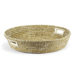 RIVERGRASS LOW BOWL WITH HANDLES