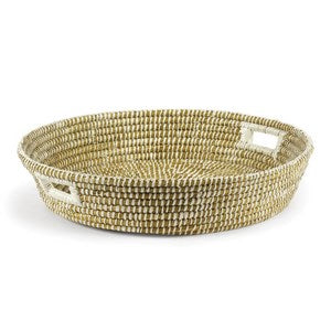 RIVERGRASS LOW BOWL WITH HANDLES