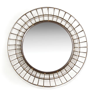 CAGED WIRE MIRROR 29"