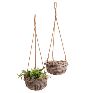 NORMANDY HANGING BASKETS, SET OF 2