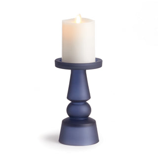 BARCLAY BUTERA ANTERO GLASS CANDLE STAND SMALL