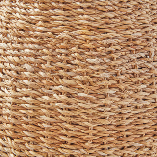 SEAGRASS HOURGLASS POUF