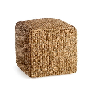 SEAGRASS SQUARE POUF