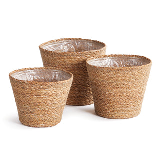 SEAGRASS TAPERED BASKETS, SET OF 3