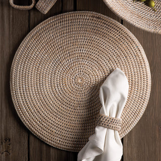 BURMA RATTAN NAPKIN RING