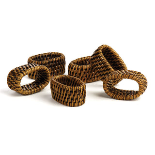 BURMA RATTAN NAPKIN RING