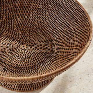 BURMA RATTAN OFFERING BOWL