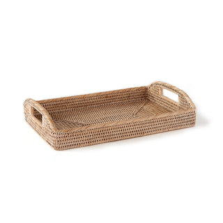 BURMA RATTAN MORNING TRAY 16"
