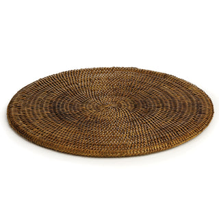 BURMA RATTAN ROUND PLACEMAT