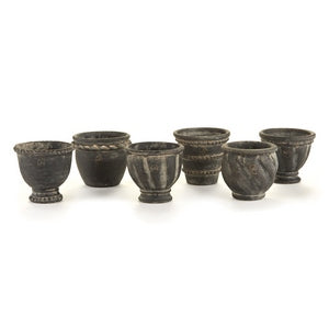 WAKEFIELD HANDMADE MINI POTS, SET OF 6